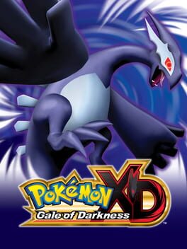 Pokémon XD: Gale of Darkness official game cover art for Nintendo GameCube