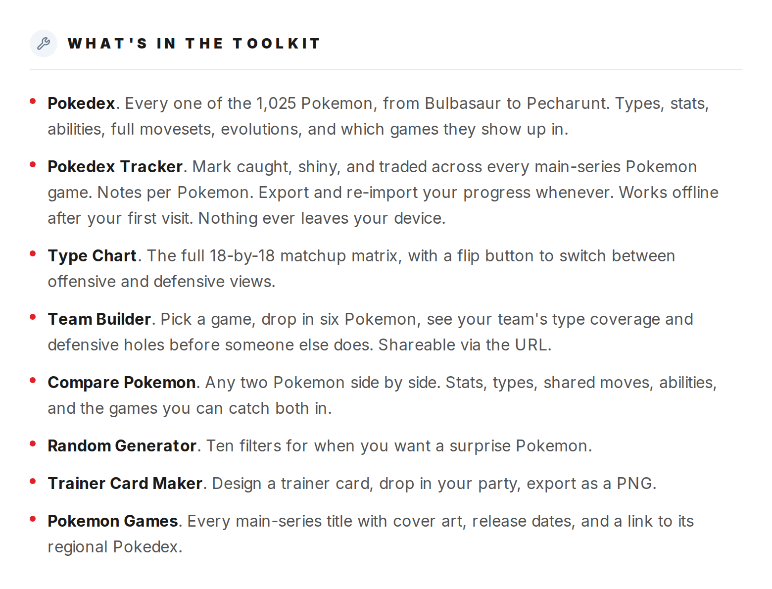 Who builds Pokepedia? — step 2