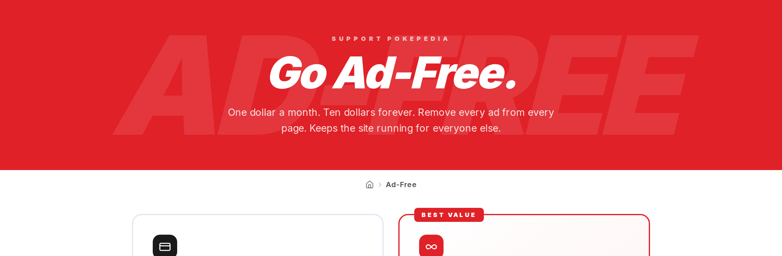 What is the Premium upgrade? — step 2