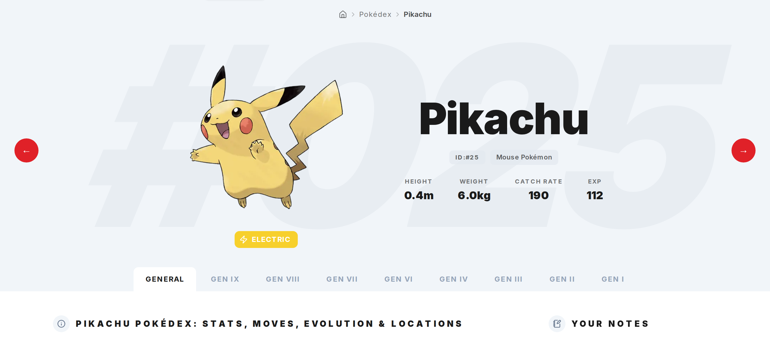 Getting started with the Pokedex — step 3