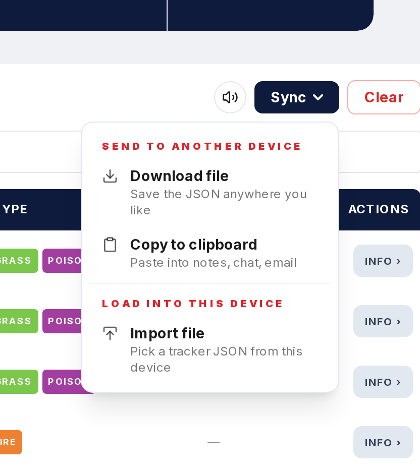How do I import tracker data? — step 2