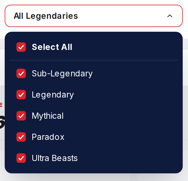 How the multi-select dropdowns work in the Random Pokemon Generator — step 3