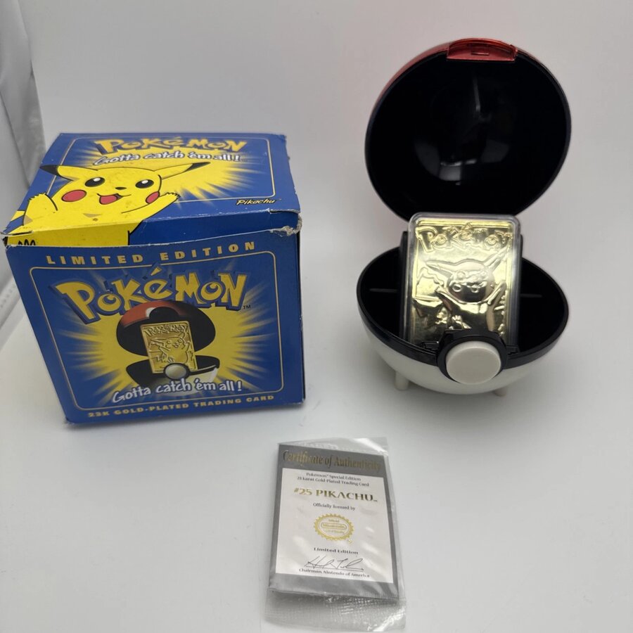 Pokemon Burger King Gold Card