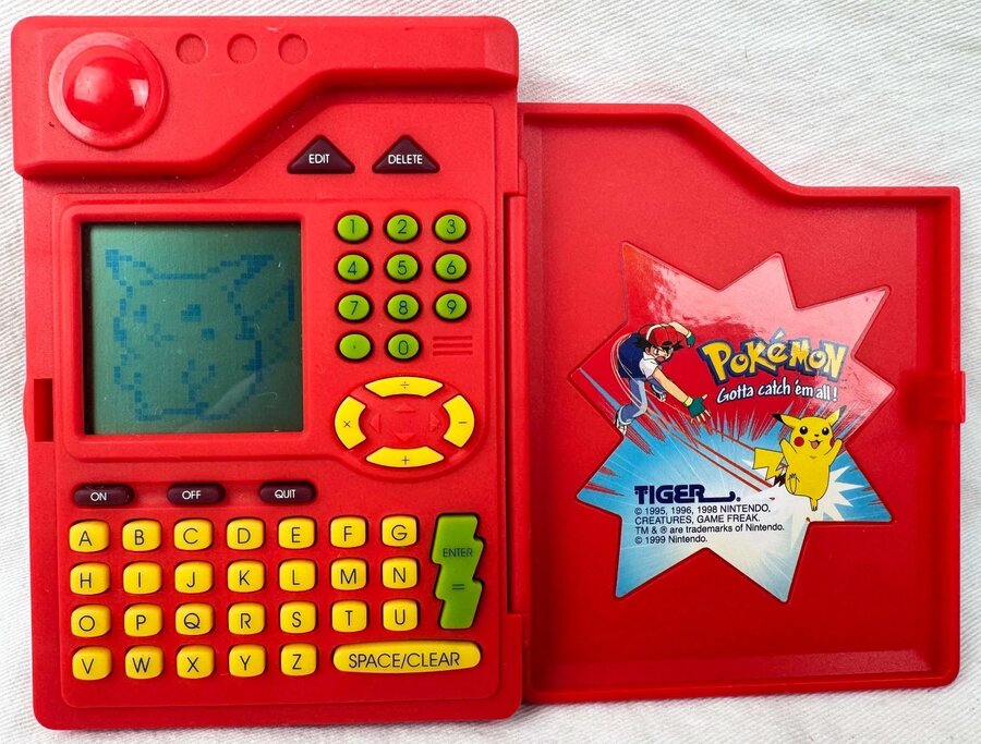 Pokemon Pokedex Toy (Tiger Electronics)