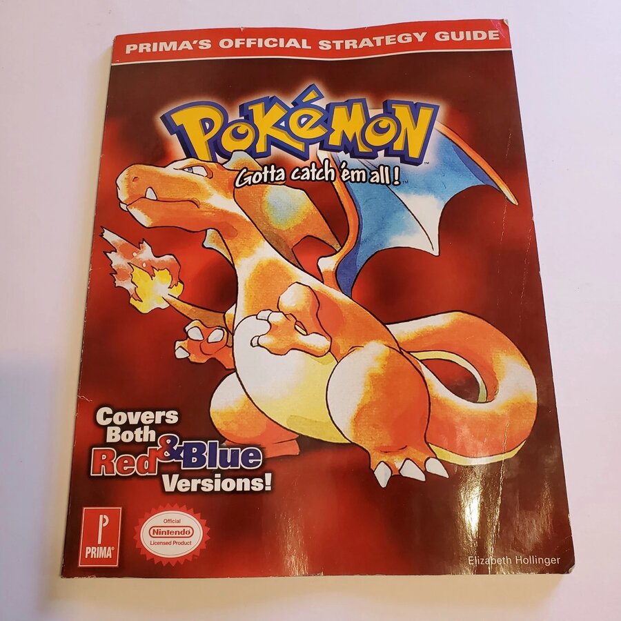 Vintage Pokemon Game Guides