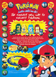 Vintage Pokemon Marbles