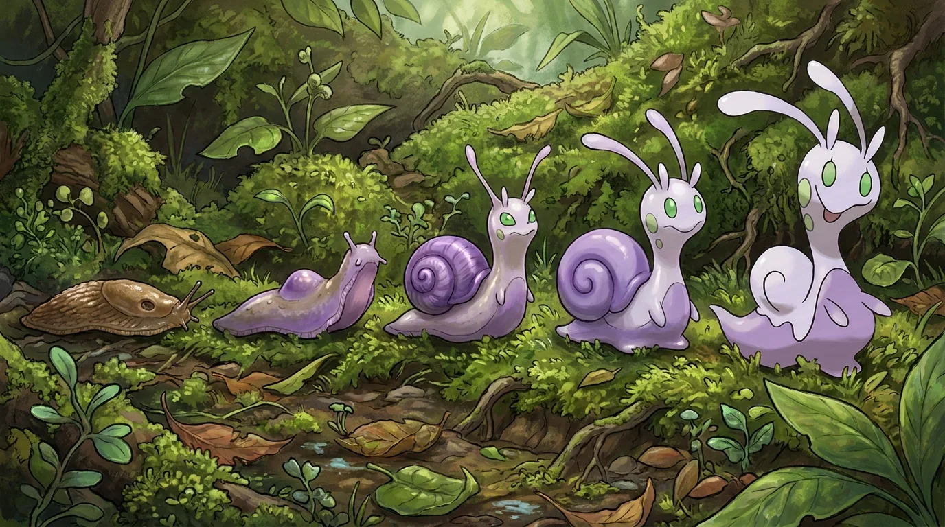 A garden slug turning into Sliggoo