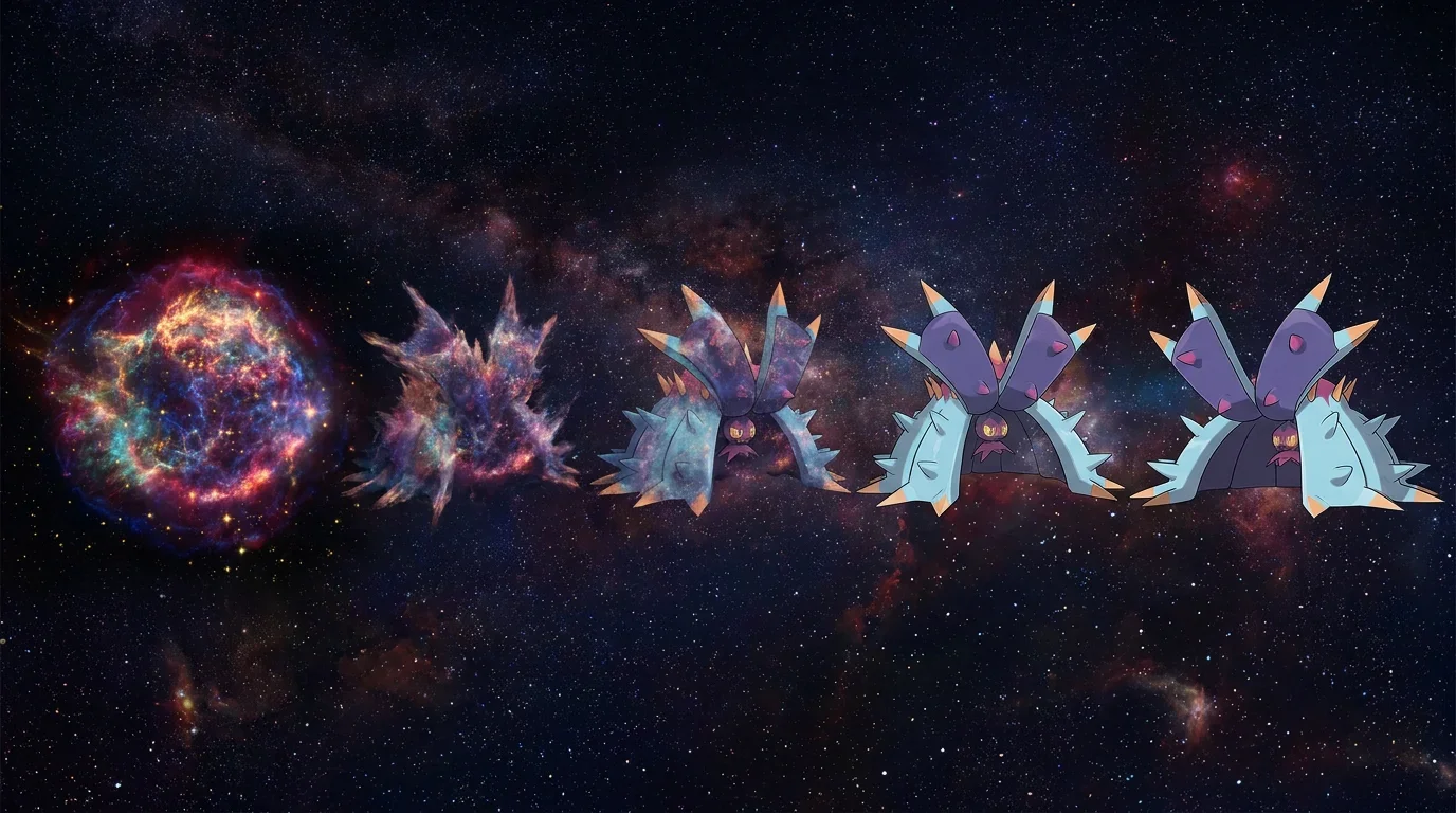 A supernova remnant turning into Toxapex