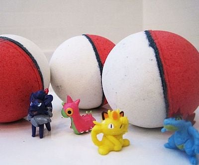 Pokemon Bath Bombs