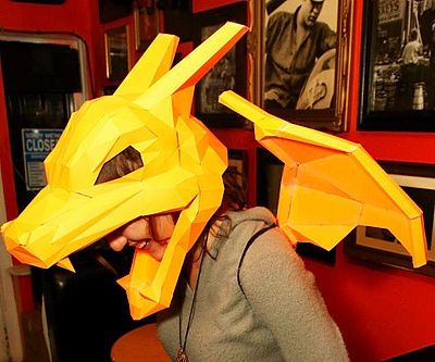 Pokemon Charizard Origami