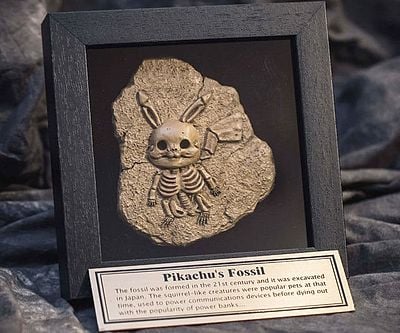 Pokémon Fossil Wall Art