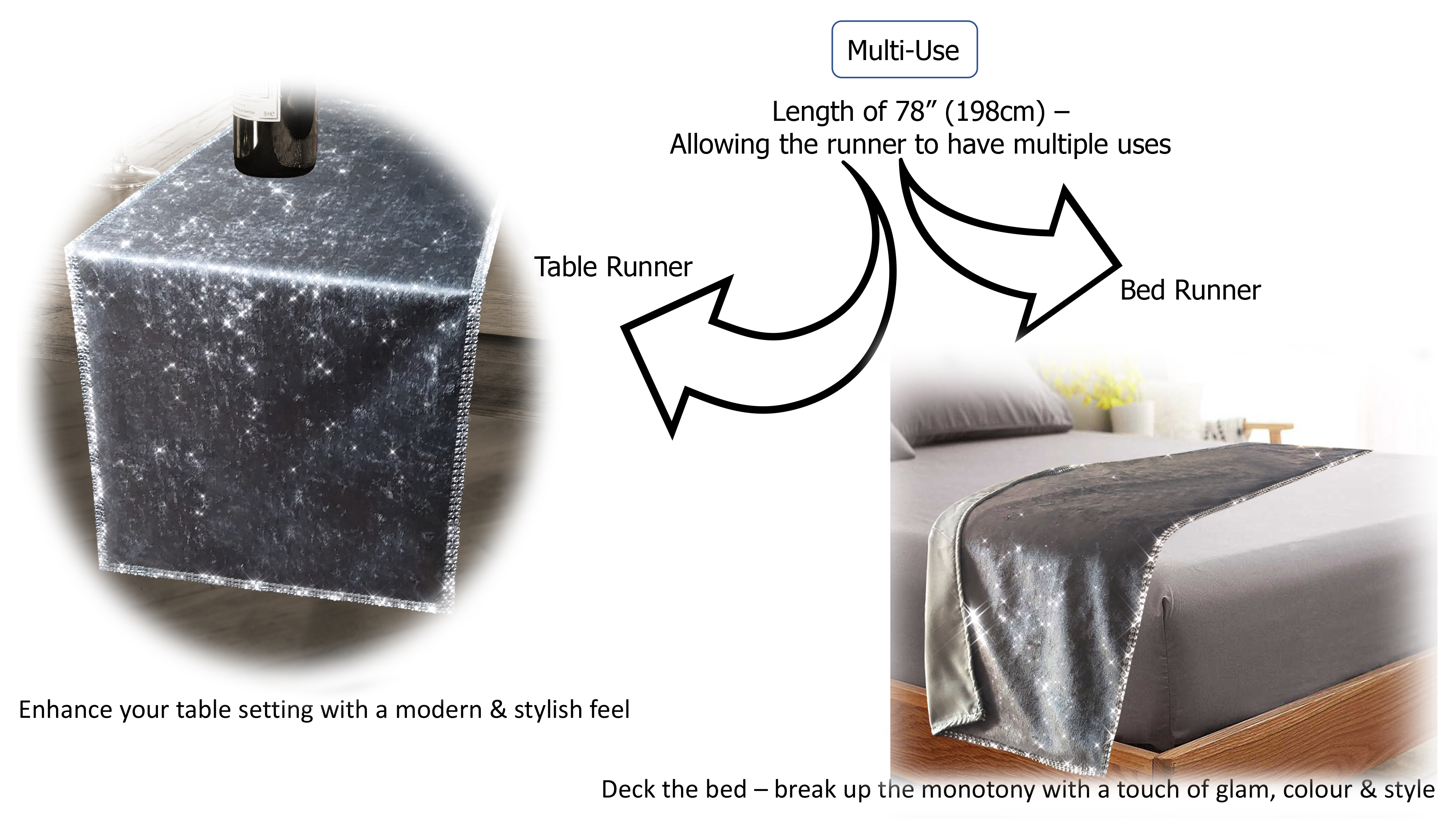 silver crushed velvet cushions