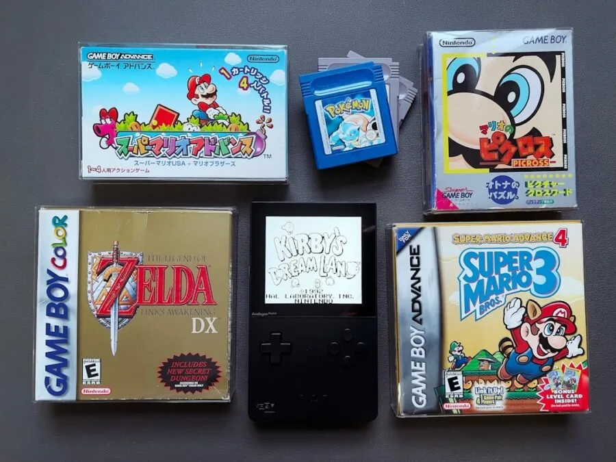 Analogue Pocket and Nintendo games