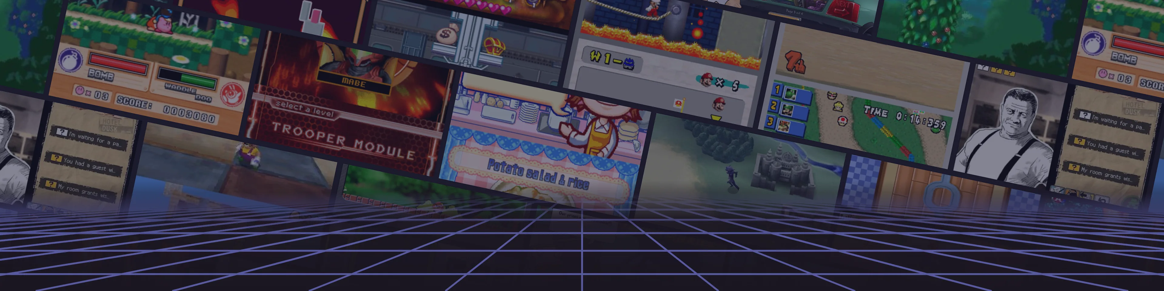 Screenshots of the best Nintendo DS games