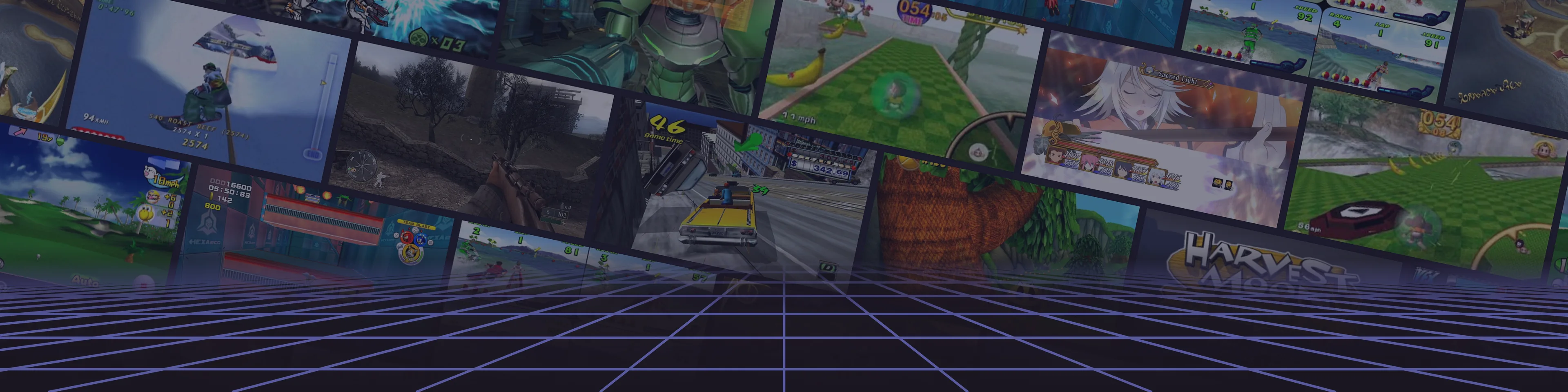Screenshots of the best GameCube games