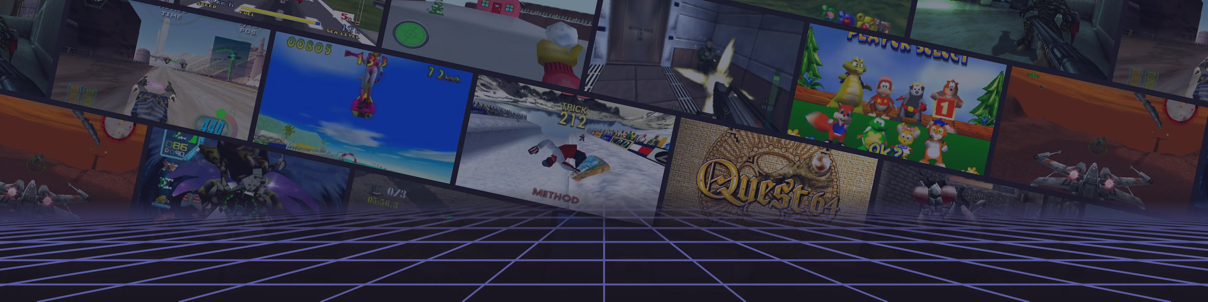 Screenshots of the best Nintendo 64 games