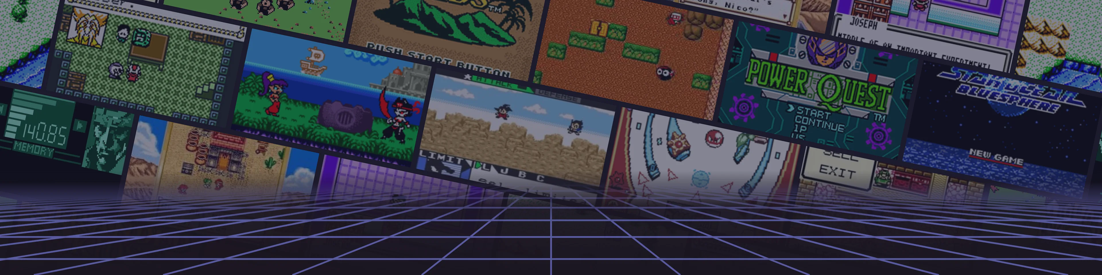 Screenshots of the best Game Boy Color games