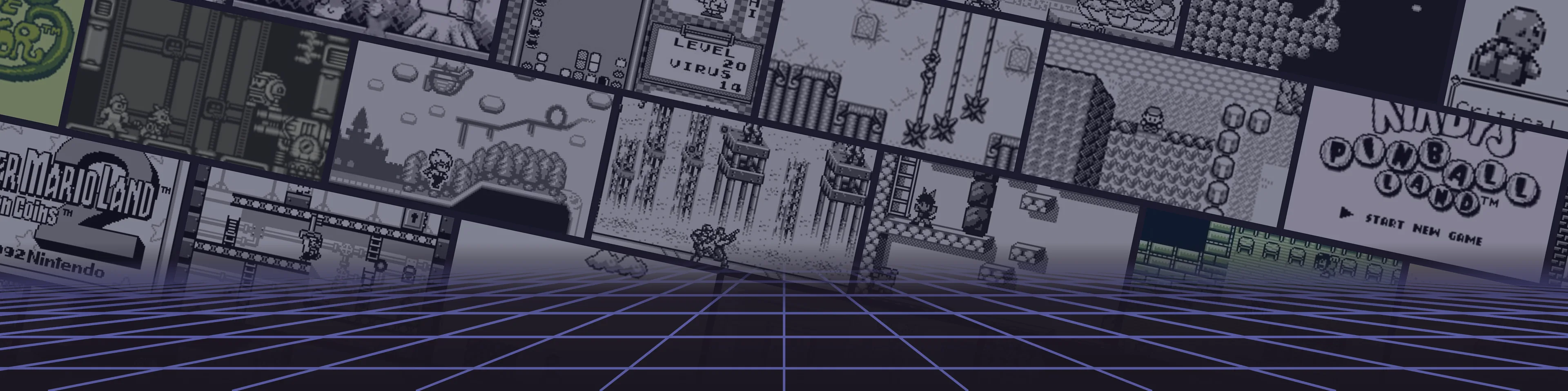 Screenshots of the best Game Boy games