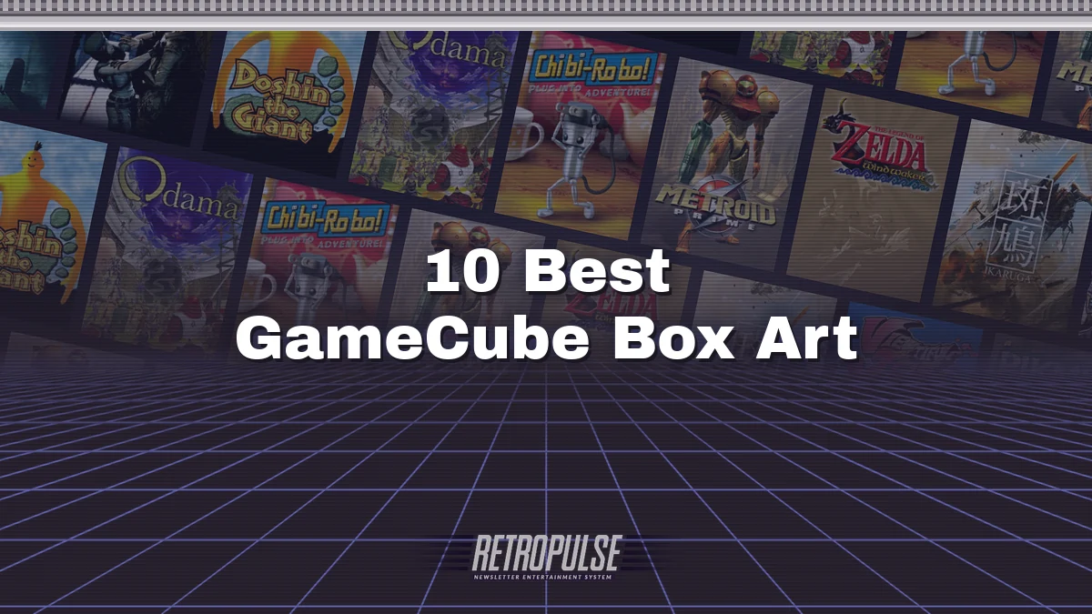 10 Best GameCube Box Art