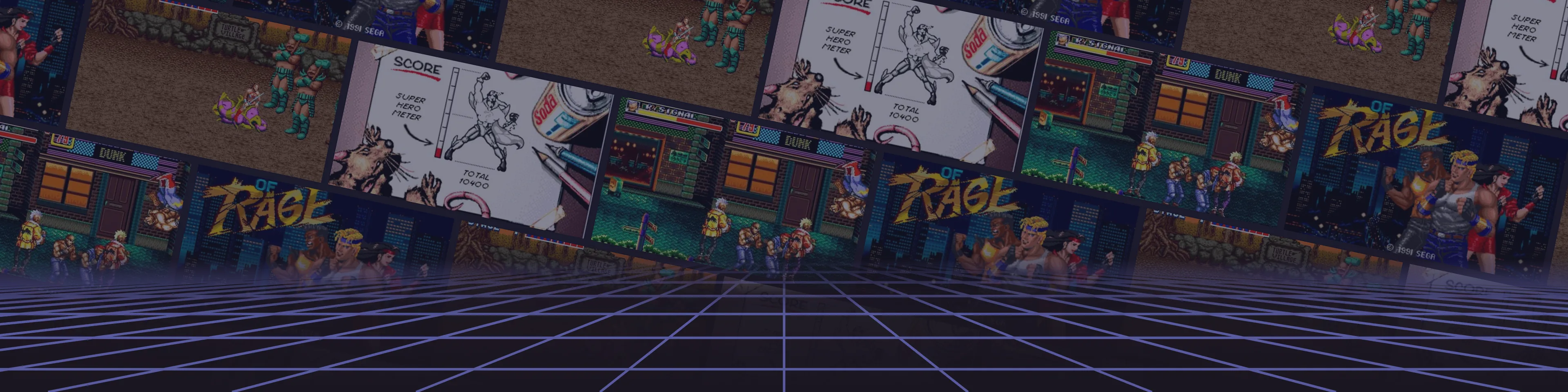 Screenshots of the best Sega Genesis games