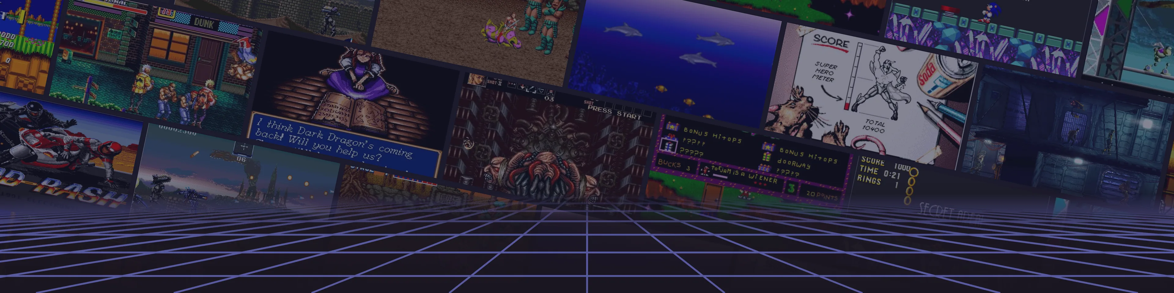 Screenshots of the best Sega Genesis games