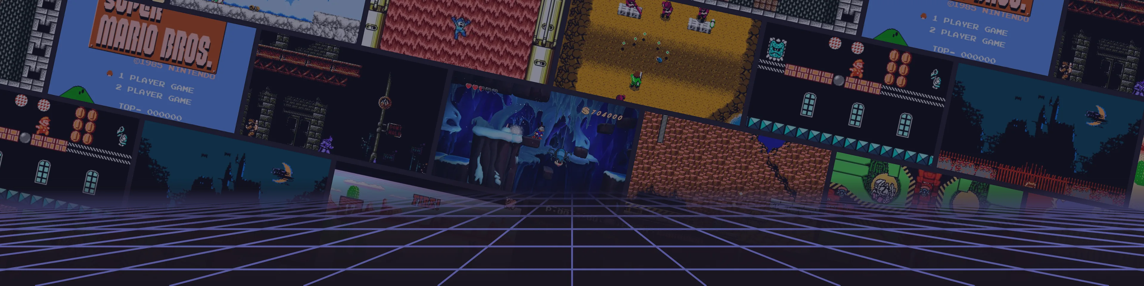 Screenshots of the best NES games