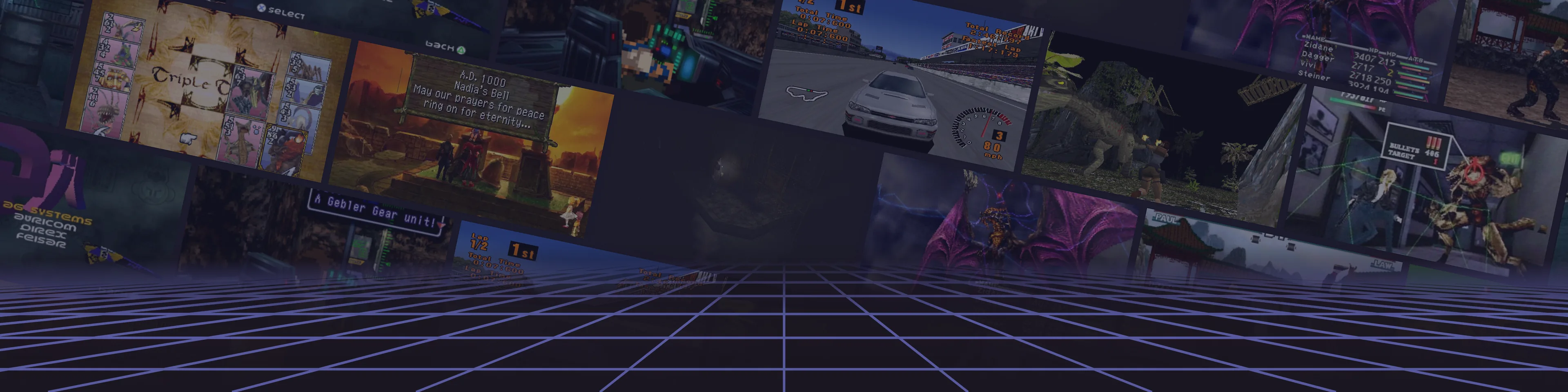 Screenshots of the best PlayStation games