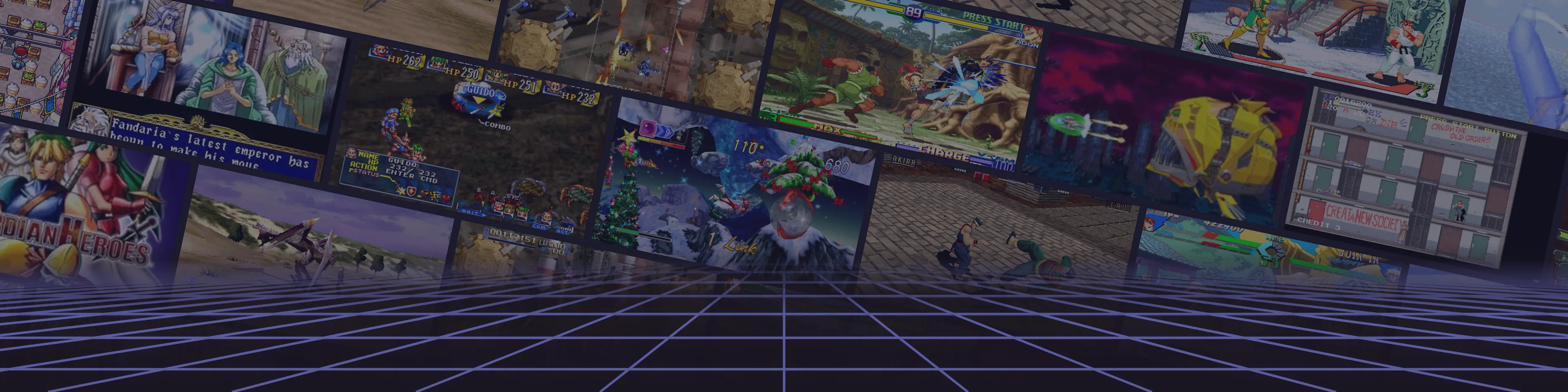 Screenshots of the best Saturn games