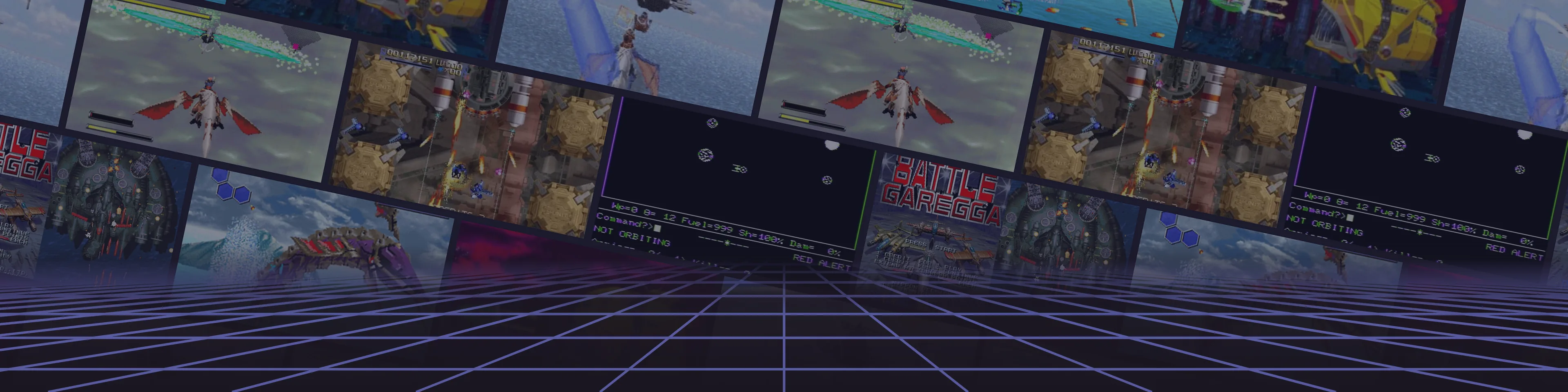 Screenshots of the best Saturn games