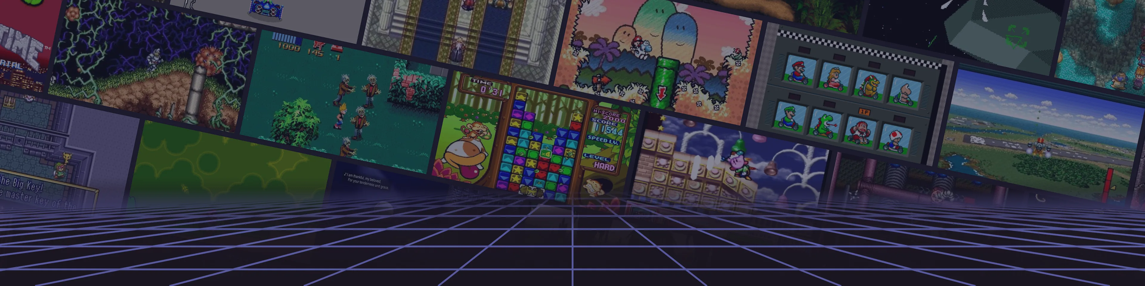 Screenshots of the best Super Nintendo Entertainment System games