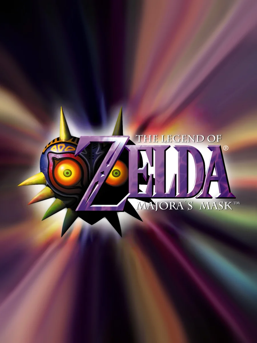 The Legend of Zelda: Majora's Mask box art, North America