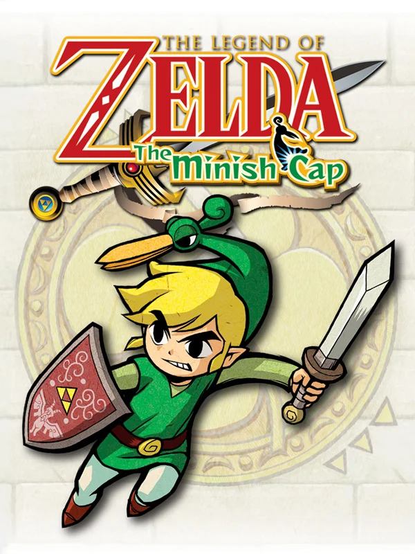 The Legend of Zelda: The Minish Cap box art, North America