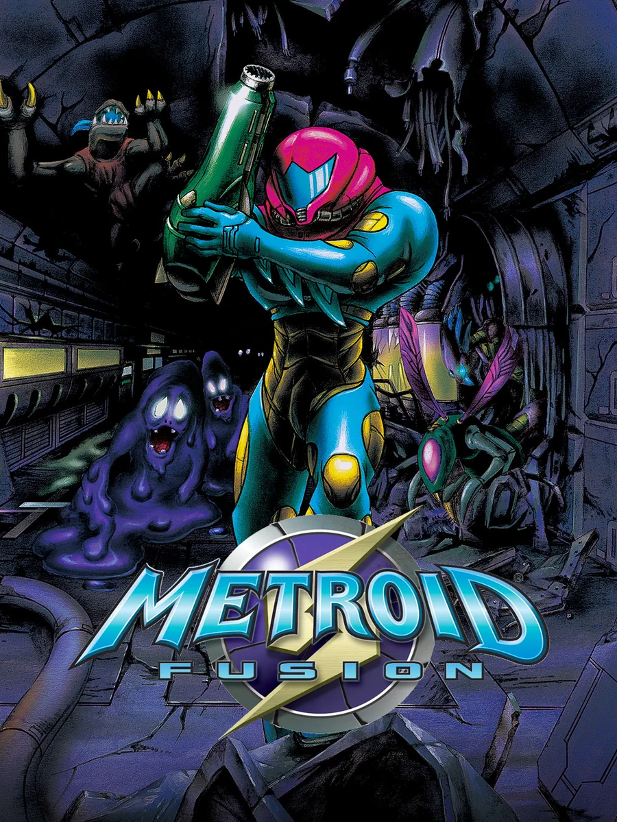 Metroid Fusion box art, Japan