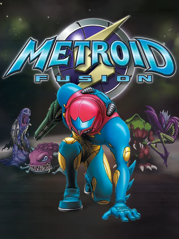 Metroid Fusion box art, North America