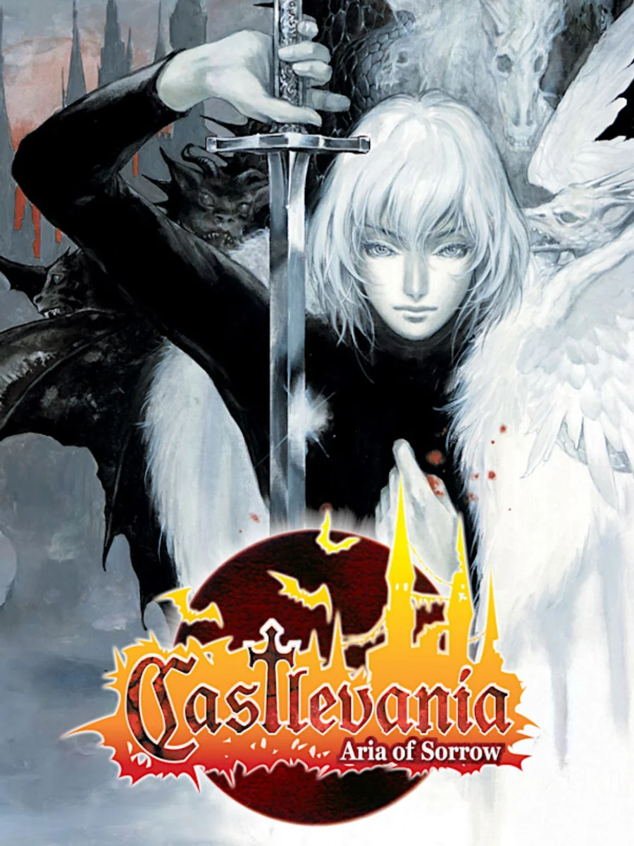 Castlevania: Aria of Sorrow box art, North America