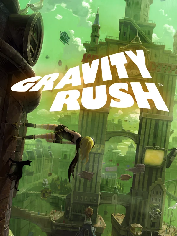Gravity Rush box art, North America