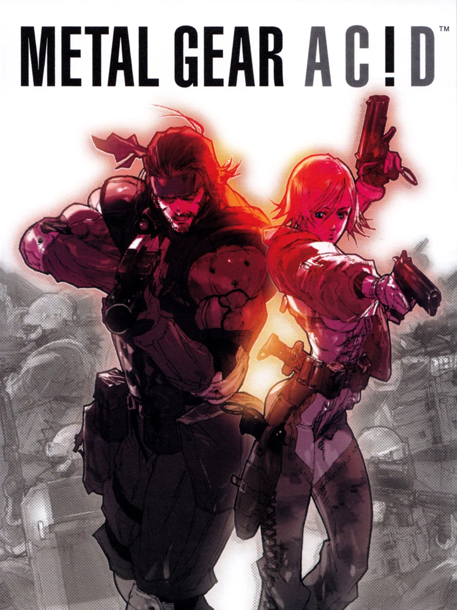 Metal Gear Acid box art, North America
