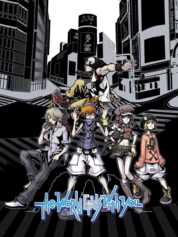 The World Ends with You box art, North America
