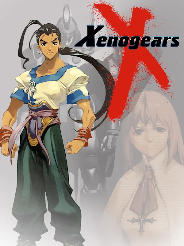 Xenogears box art, North America