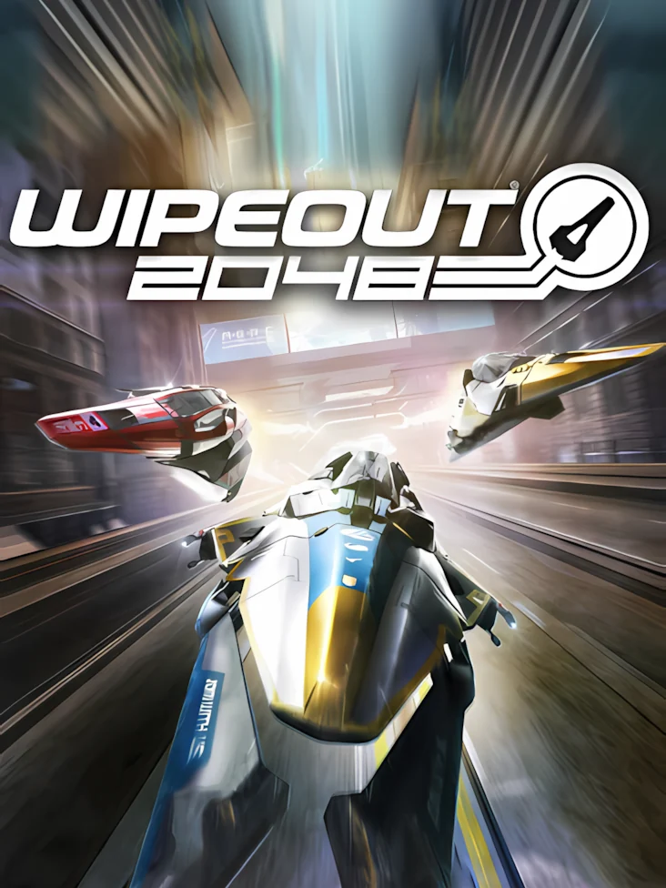 Wipeout 2048 box art, North America