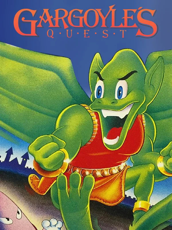 Gargoyle's Quest box art, North America