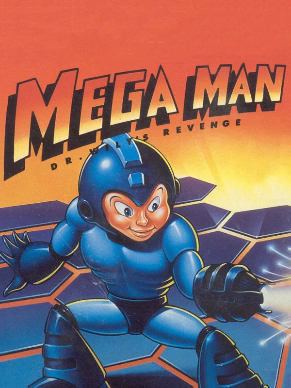 Mega Man: Dr. Wily's Revenge box art, North America