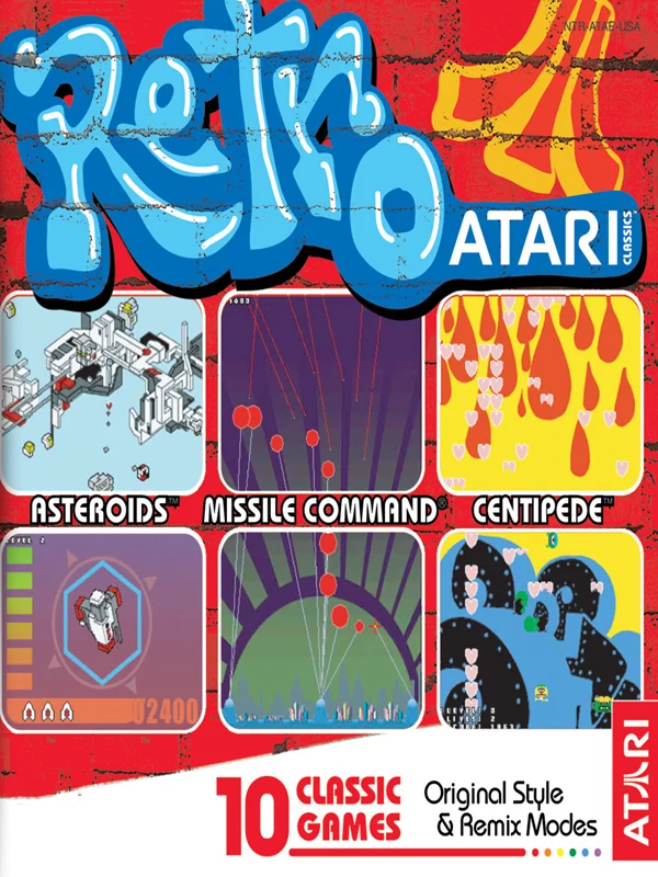 Retro Atari Classics box art, North America