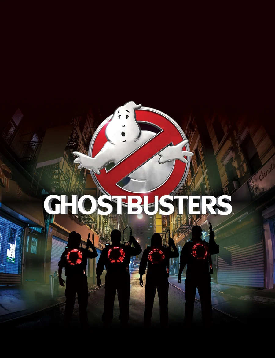 Ghostbusters box art, North America