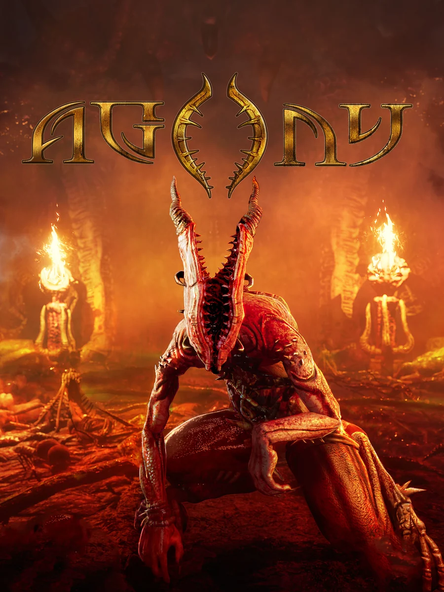 Agony box art, North America
