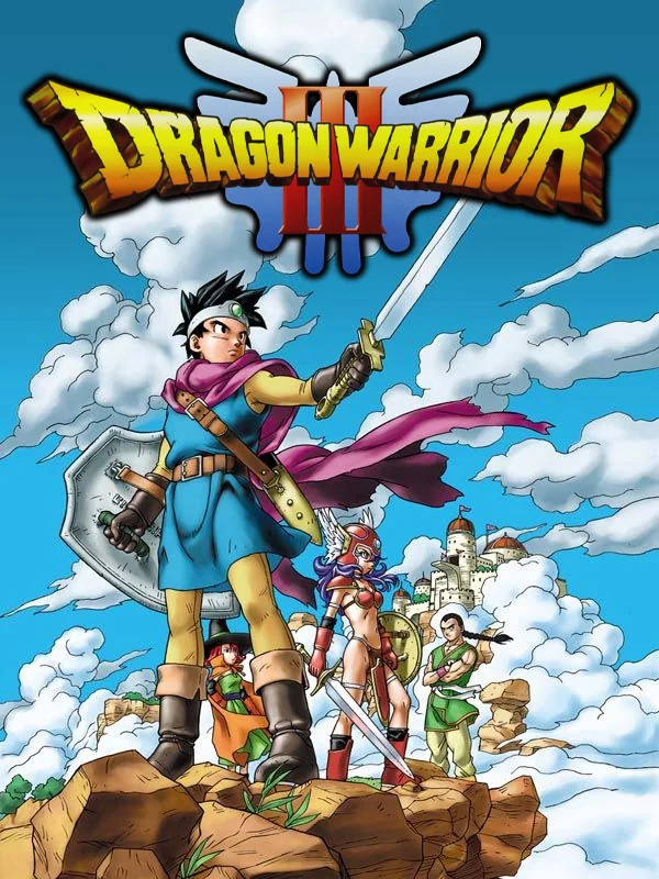 Dragon Warrior III box art, North America
