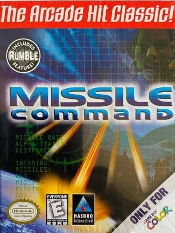 Missile Command box art, North America