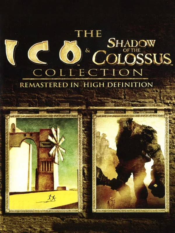 The Ico & Shadow of the Colossus Collection on PlayStation 3: box art and gameplay