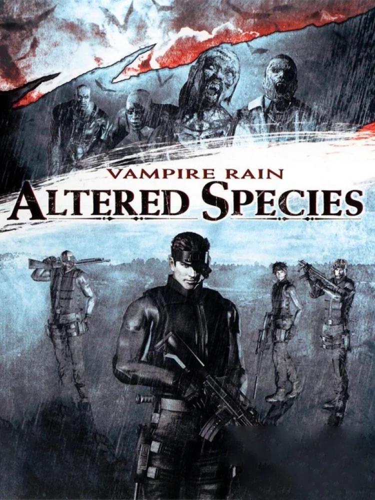 Vampire Rain: Altered Species box art, North America