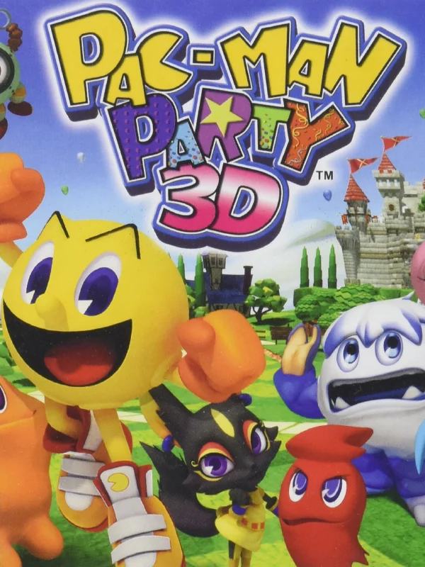 Pac-Man Party 3D box art, North America